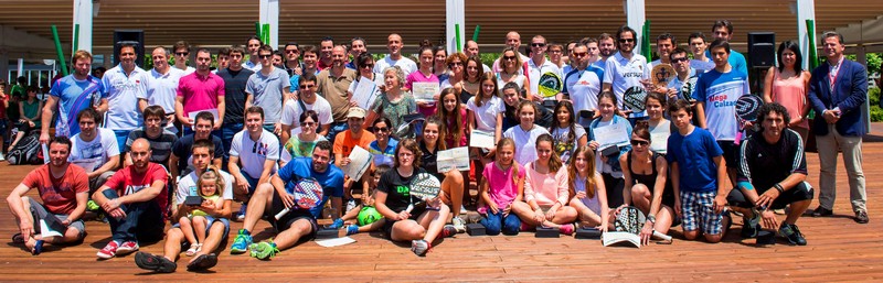 Ignacio Santos - Fabian Ordóñez y María Garai - Maite Gabarrus triunfan en el Club Tenis Pamplona